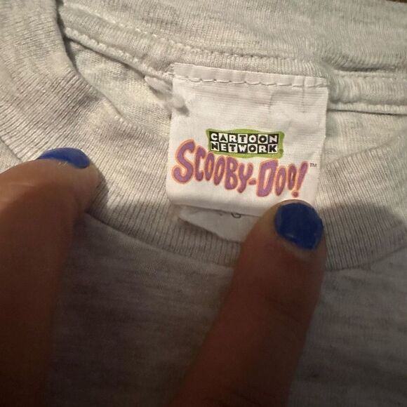 Vintage Scooby Doo Youth Boys Size Large Cartoon Network Yo Graphic T Shirt 90s - Picture 3 of 8